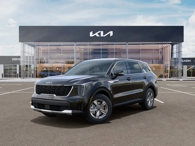 New 2026 Ebony Black Kia LX image 1
