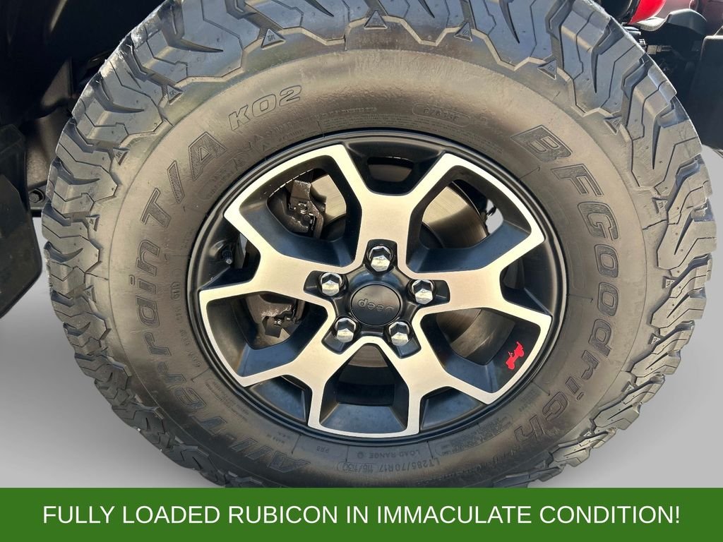 Used 2020 Red Jeep Unlimited Rubicon image 12