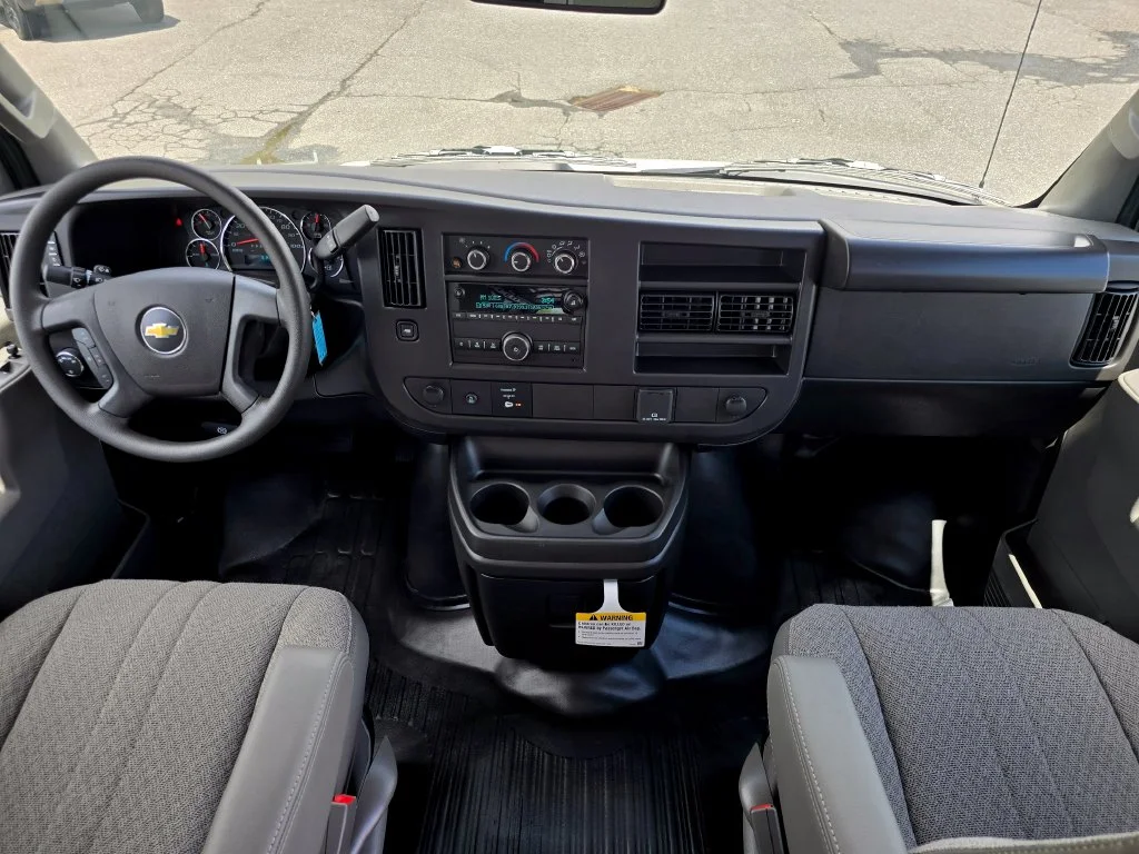 New 2026 White Chevrolet Work Van image 6
