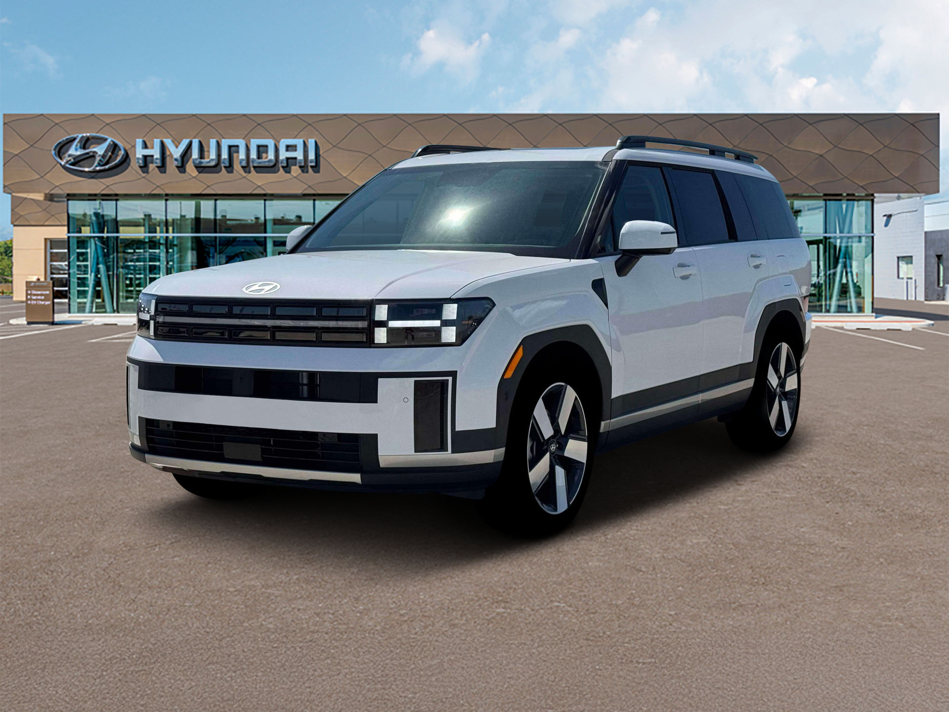 New 2026 Serenity White Hyundai Limited AWD image 1