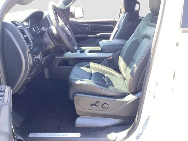 New 2026 Bright White Clearcoat Ram LARAMIE CREW CAB 4X4 5