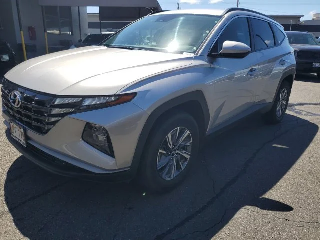 Used 2024 Silver Hyundai Blue image 1