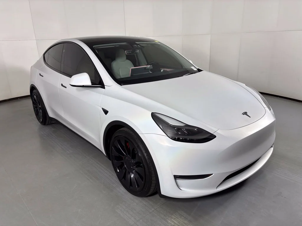 Used 2024 White Tesla Performance image 2