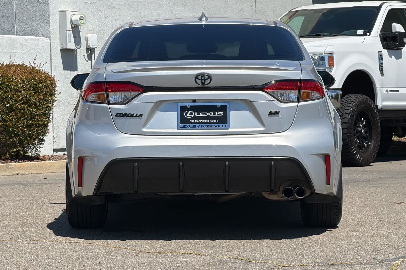 Used 2026 Classic Silver Metallic Toyota SE image 8