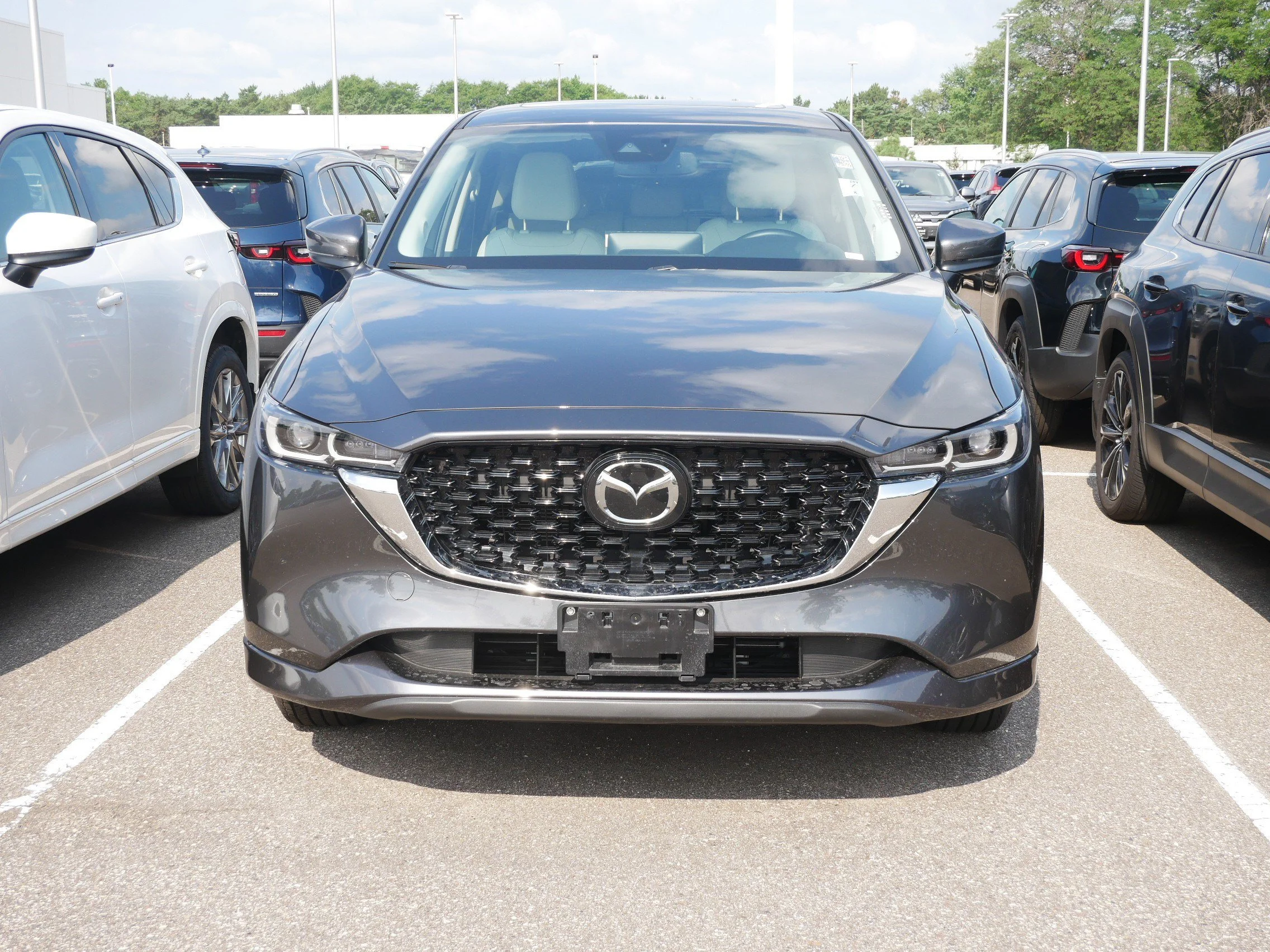 Certified 2025 Mazda CX-5 S Preferred package with VIN JM3KFBCM9S0745583 for sale in Brooklyn Center, Minnesota