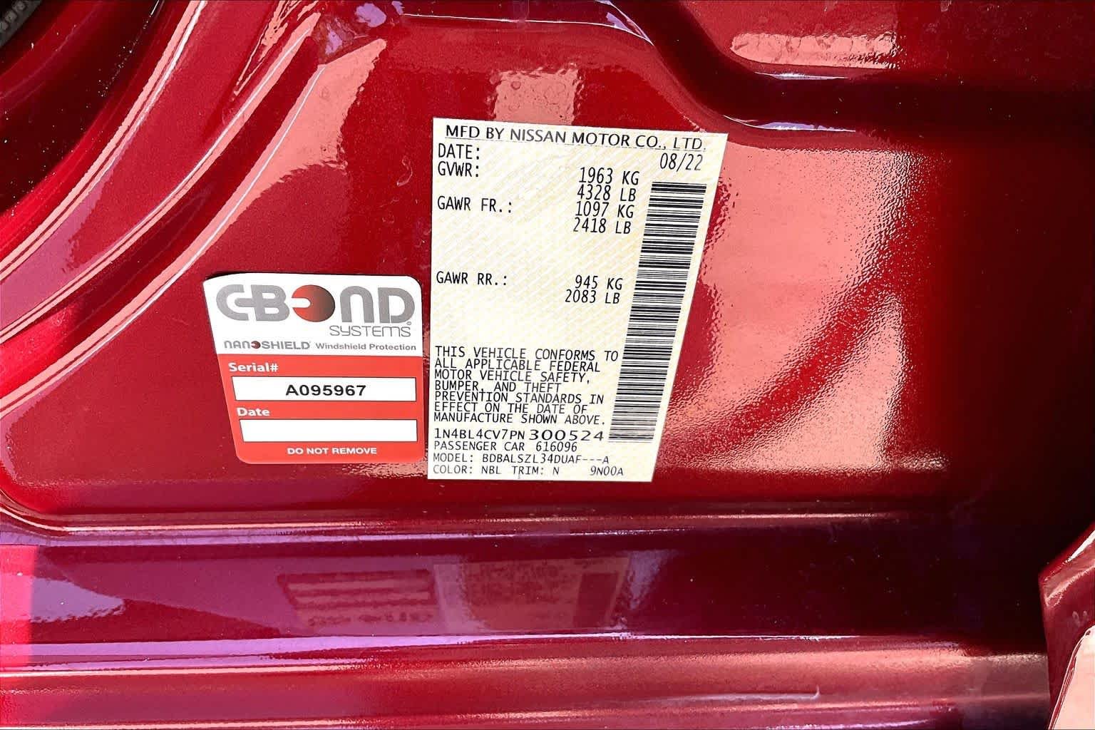 Used 2023 Scarlet Ember Tintcoat Nissan 2.5 SR image 37