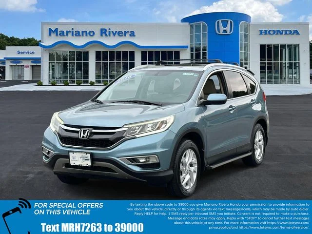 Certified 2016 Honda CR-V EX-L with VIN 2HKRM4H72GH637263 for sale in Port Jefferson Station, NY