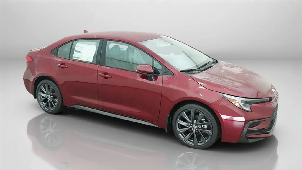 New 2026 Ruby Flare Pearl Toyota SE image 6