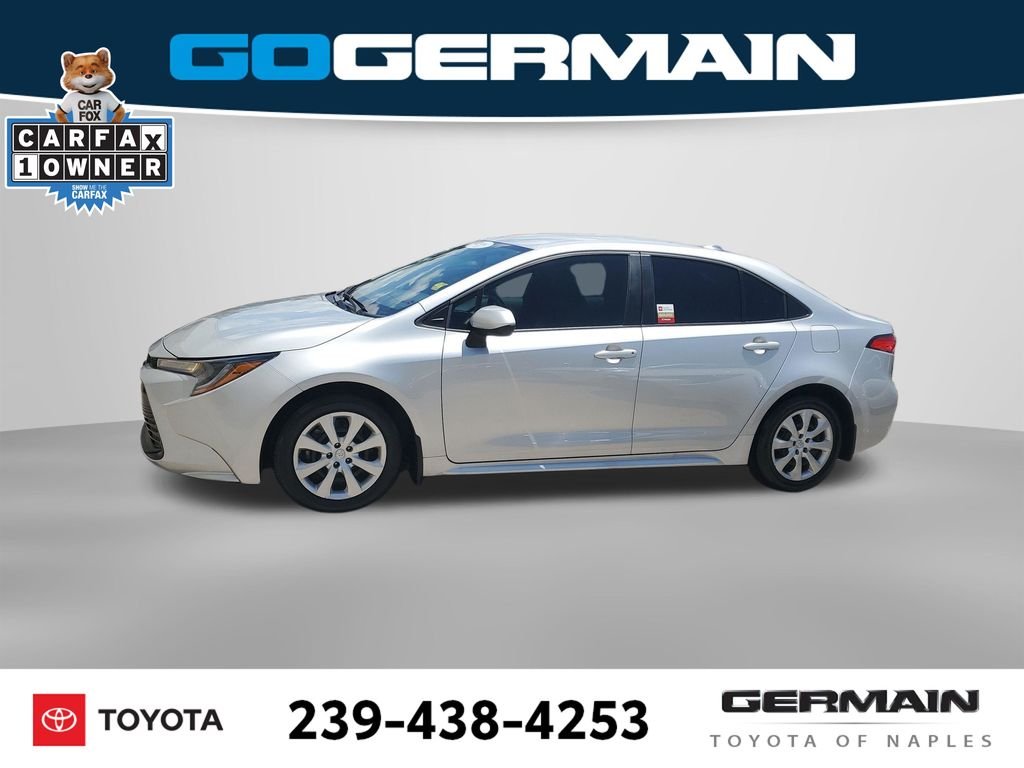 Certified Used 2025 Silver Toyota LE image 12
