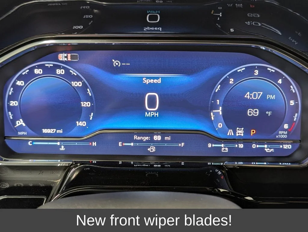 Certified Used 2025 Rip Tide Blue Chevrolet ZR2 image 3