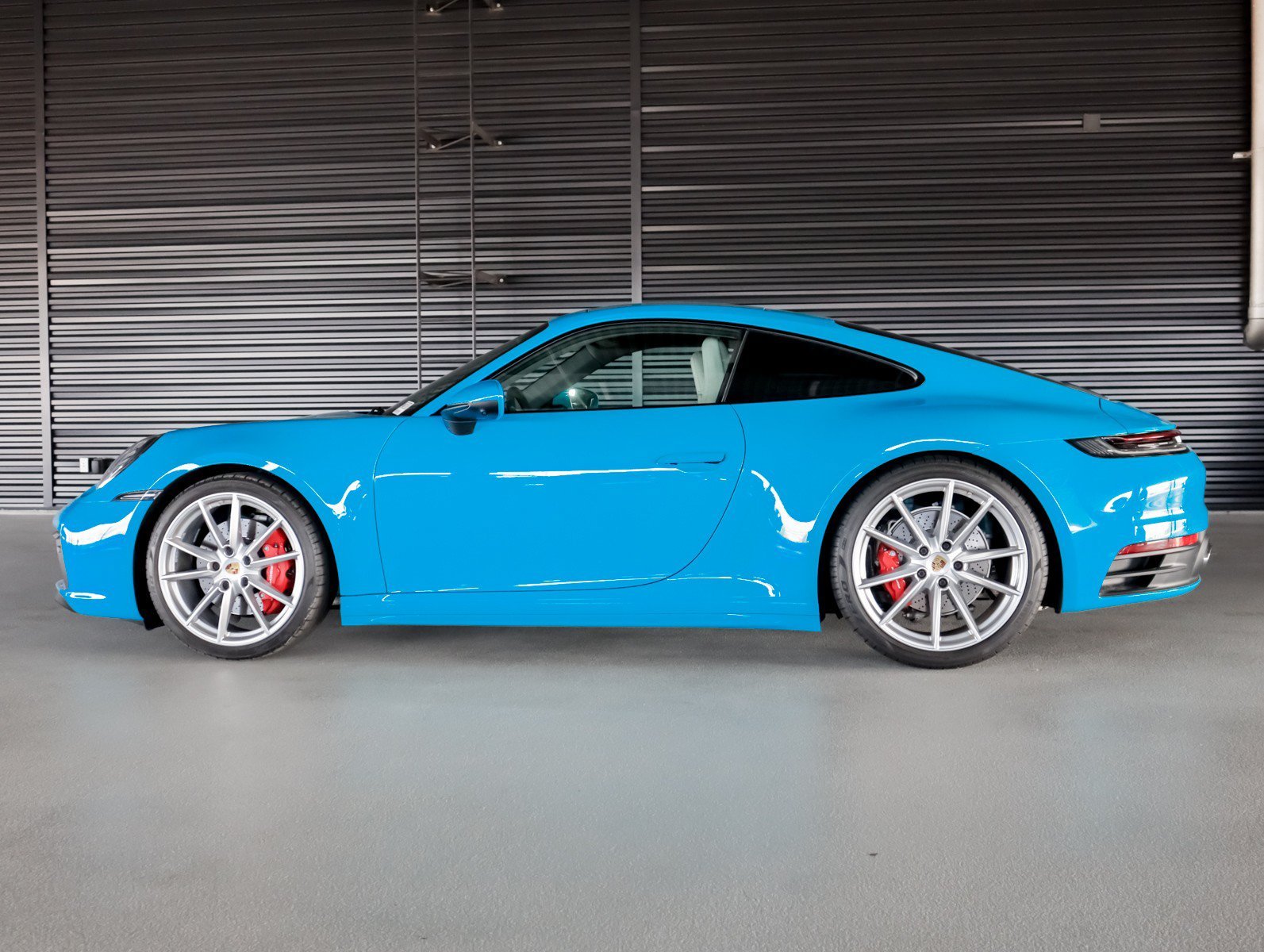Certified Used 2021 Miami Blue Porsche Carrera S Coupe image 2
