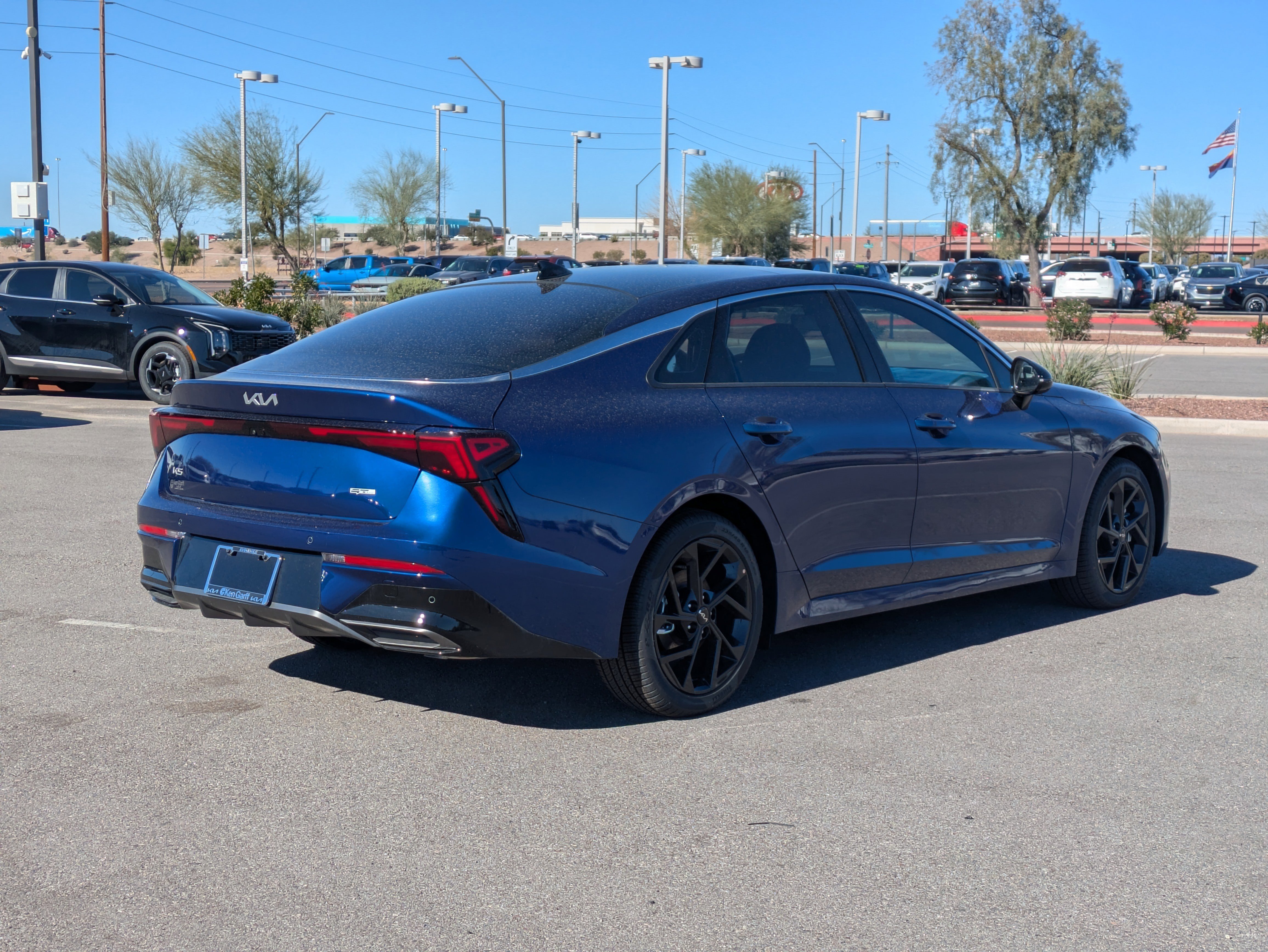New 2026 Yacht Blue Kia GT-Line AWD image 5