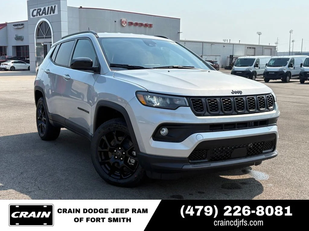 New 2026 Silver Zynith Metallic Clear-Coat Exterior Paint Jeep Latitude image 1
