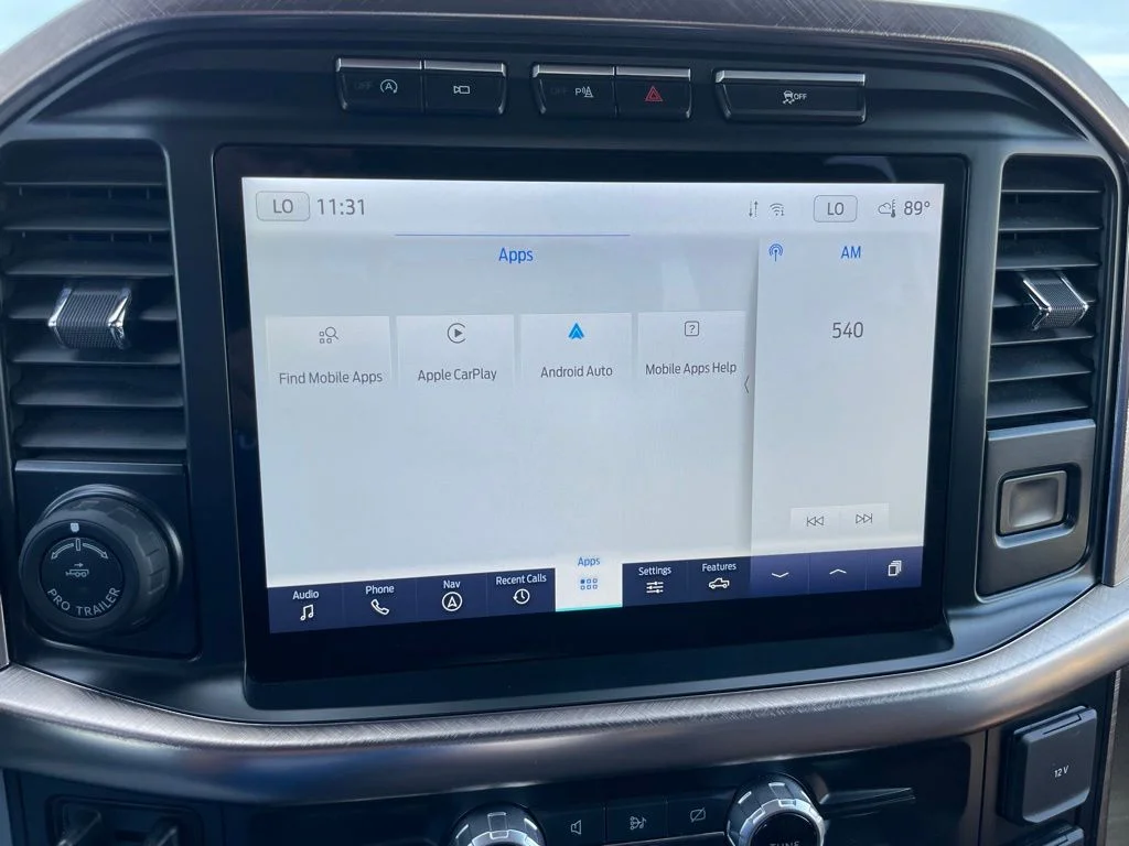 Used 2023 Antimatter Blue Metallic Ford King Ranch image 19