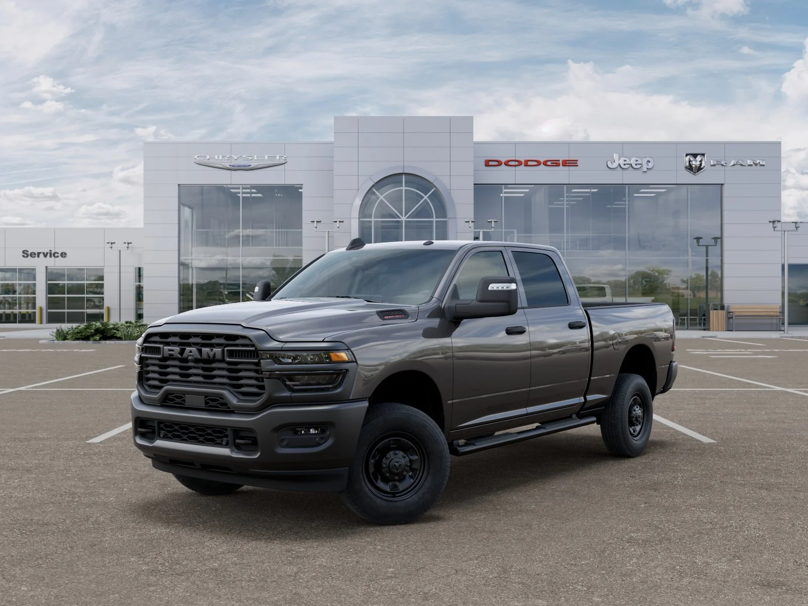 New 2026 Granite Crystal Metallic Clearcoat RAM Tradesman image 39