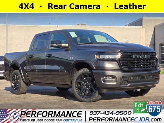 New 2026 Granite Crystal Metallic Clear-Coat Exterior Paint RAM Laramie image 1