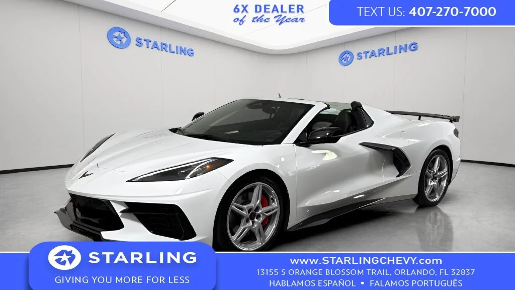 Used 2025 Arctic White Chevrolet 3LT image 1