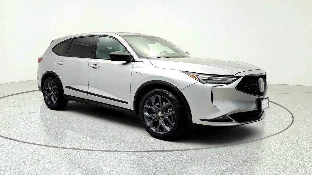 Used 2023 Lunar Silver Metallic Acura SH-AWD w/A-Spec Package image 3