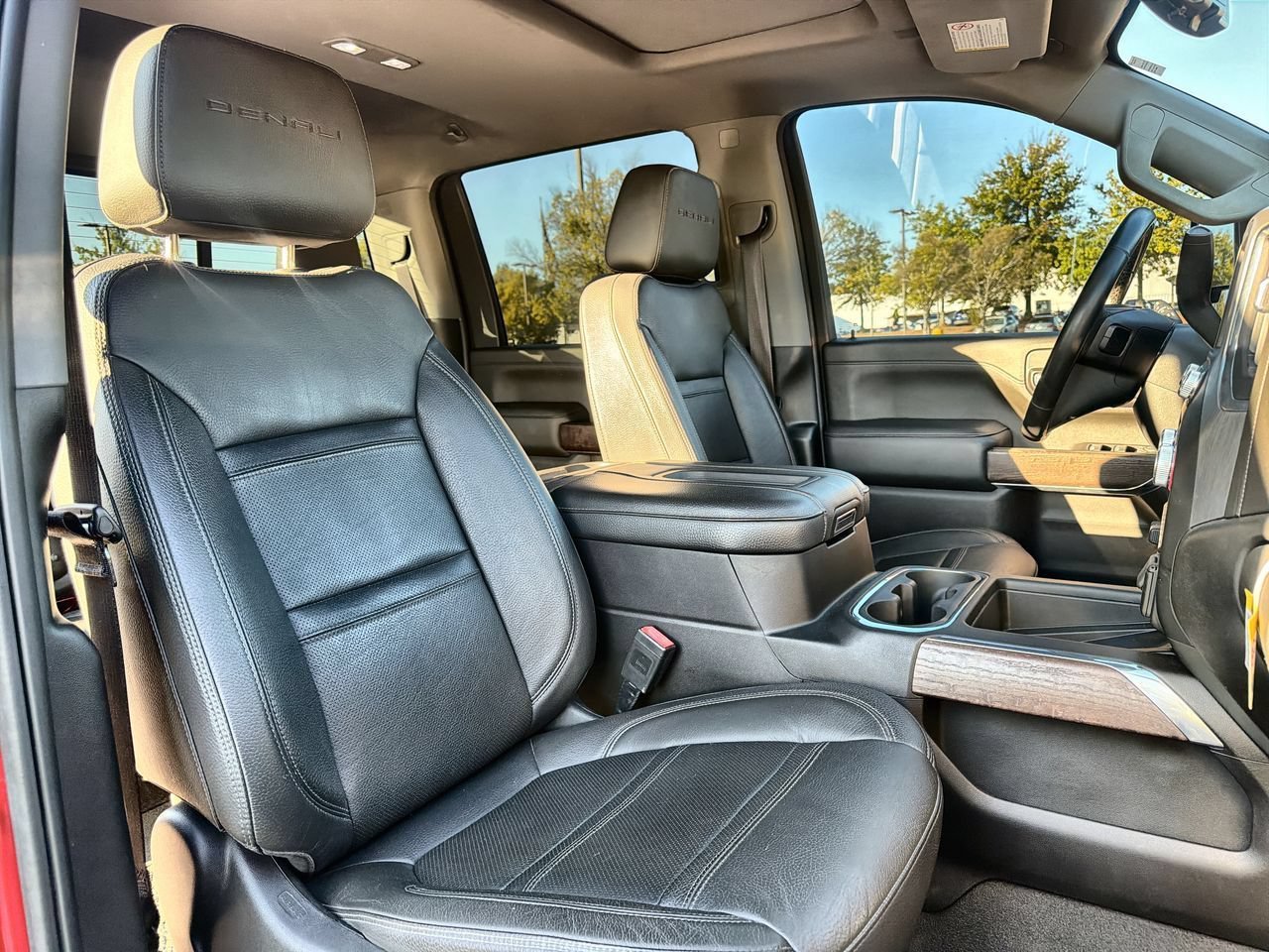 Used 2022 Cayenne Red Tintcoat GMC Denali DRW image 23