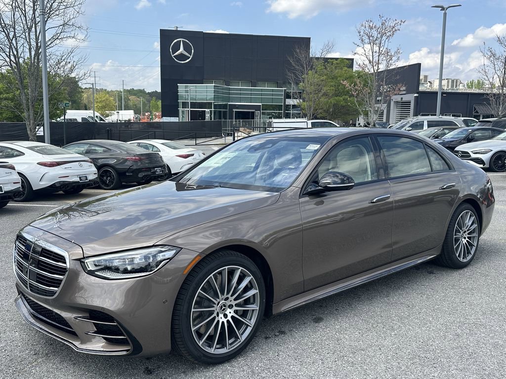 New 2026 Sonoran Brown Metallic Mercedes-Benz S 580 image 4