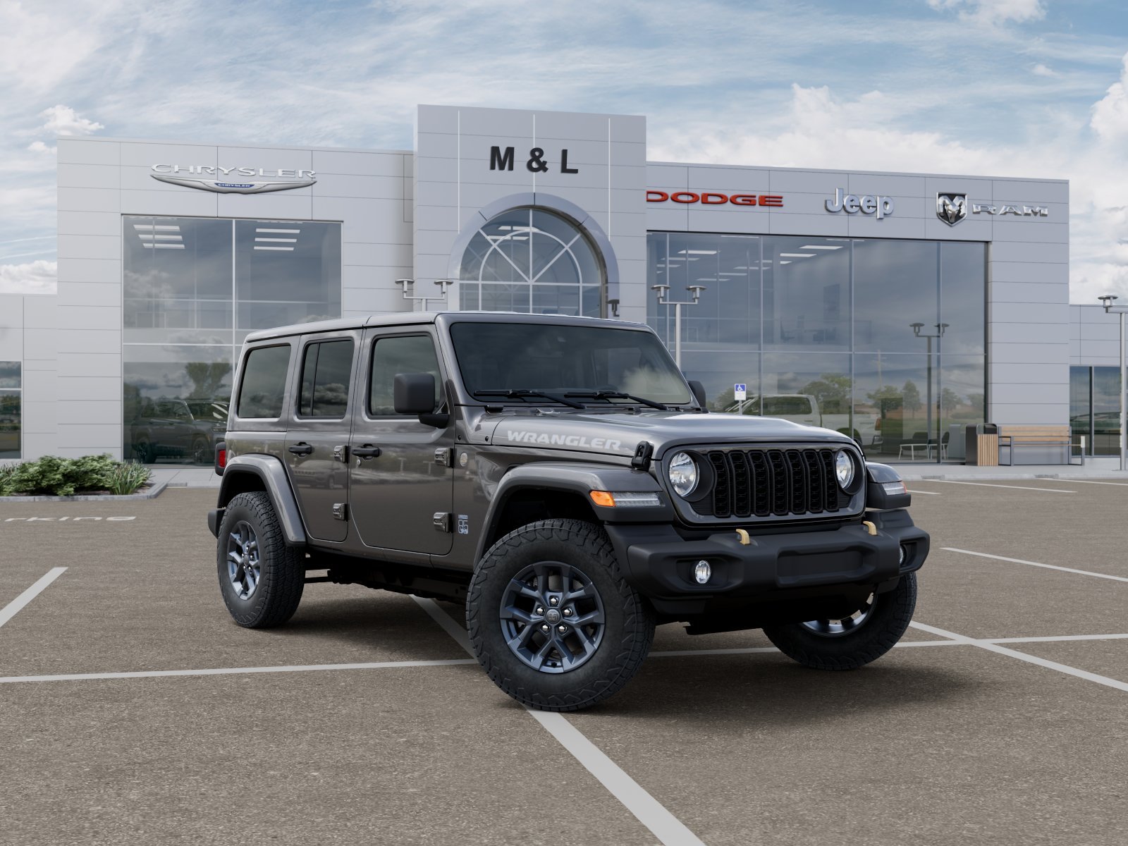 New 2026 Granite Crystal Metallic Clear-Coat Exterior Paint Jeep 85th Anniversary image 27