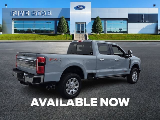 New 2026 Glacier Gray Metallic Tri-Coat Ford King Ranch image 8
