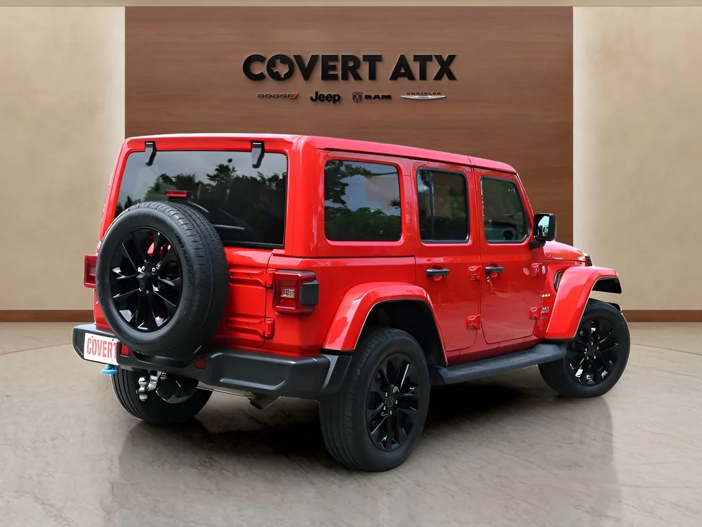 Used 2024 Red Jeep Sahara 4xe image 5