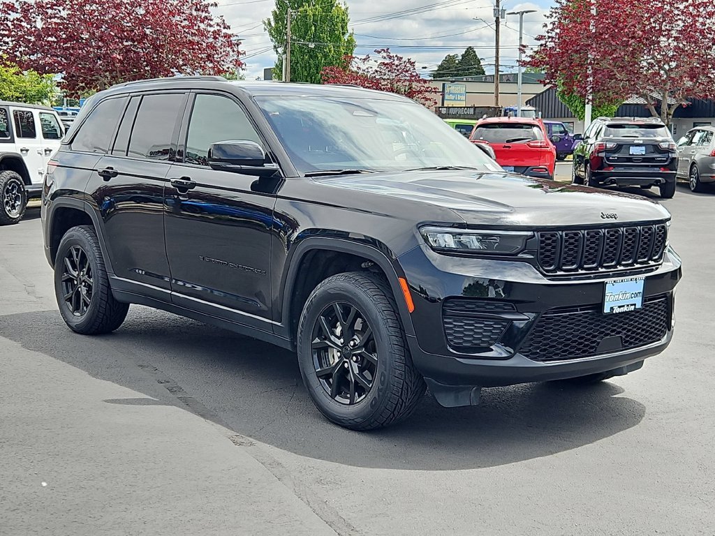 Certified Used 2024 Black Jeep Altitude image 8