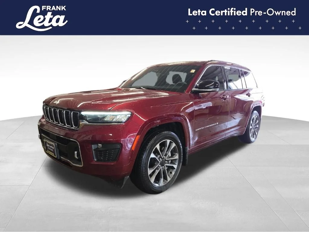 Certified Used 2024 Red Jeep Overland image 1