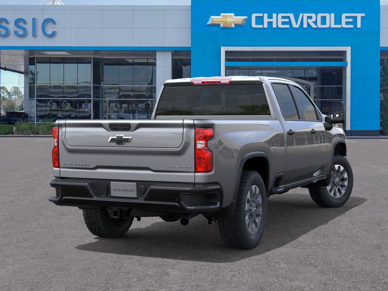 2026 Chevrolet Silverado 2500 HD Custom Gray at Classic Elite Chevrolet Hwy 6
