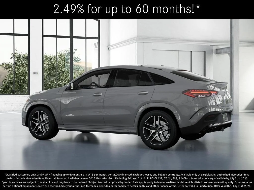New 2026 MANUFAKTUR Alpine Grey Mercedes-Benz AMG® GLE 53 4MATIC+ Coupe image 73