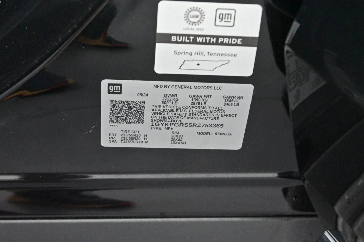 Used 2024 Stellar Black Metallic Cadillac Sport image 45