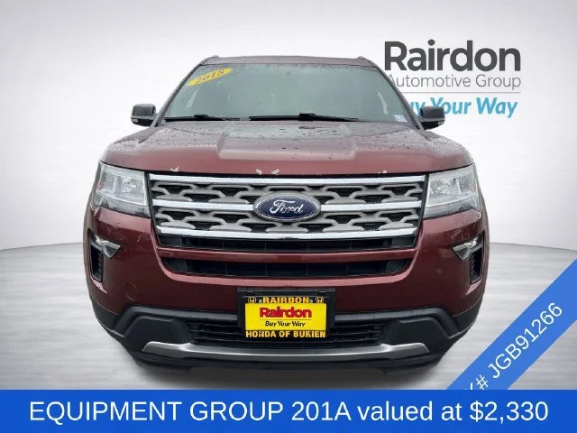 Used 2018 Ford Explorer XLT with VIN 1FM5K8D8XJGB91266 for sale in Burien, WA
