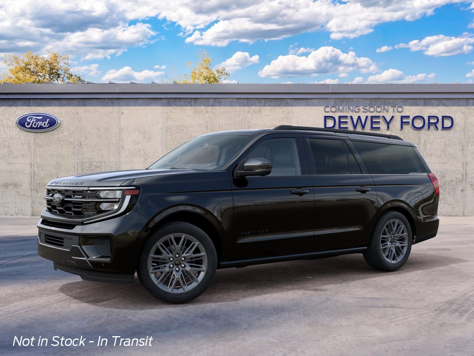 New 2027 Agate Black Metallic Ford Platinum image 1