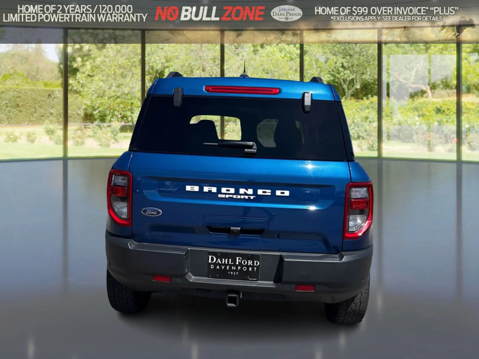 Certified Used 2023 Blue Ford Badlands image 4