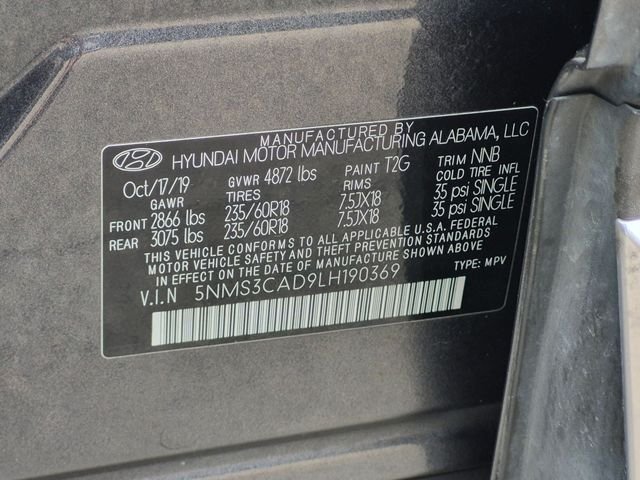 Used 2020 Gray Hyundai SEL image 32
