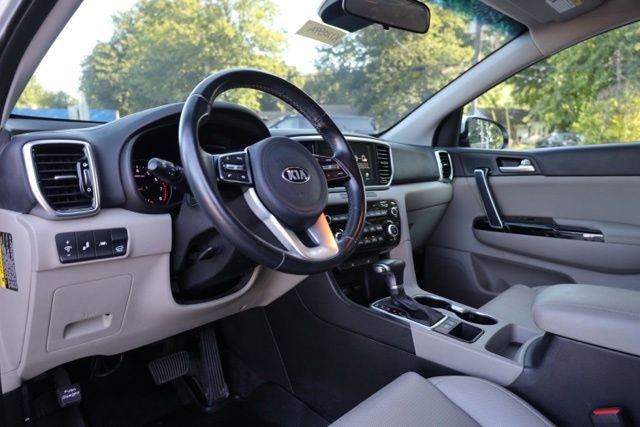 Used 2020 Sparkling Silver Kia EX image 19