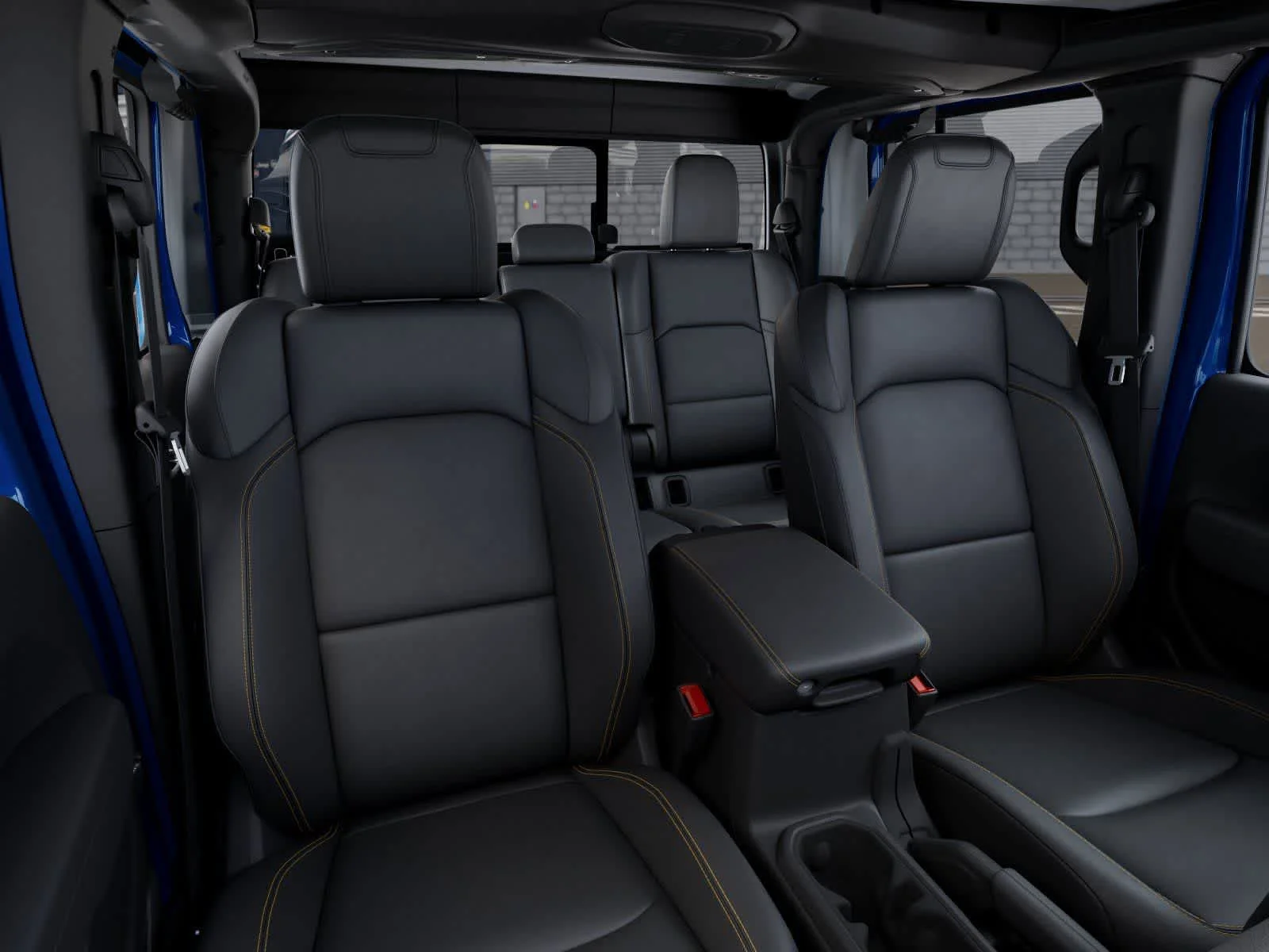 New 2026 Hydro Blue Pearl-Coat Exterior Paint Jeep Sahara image 16