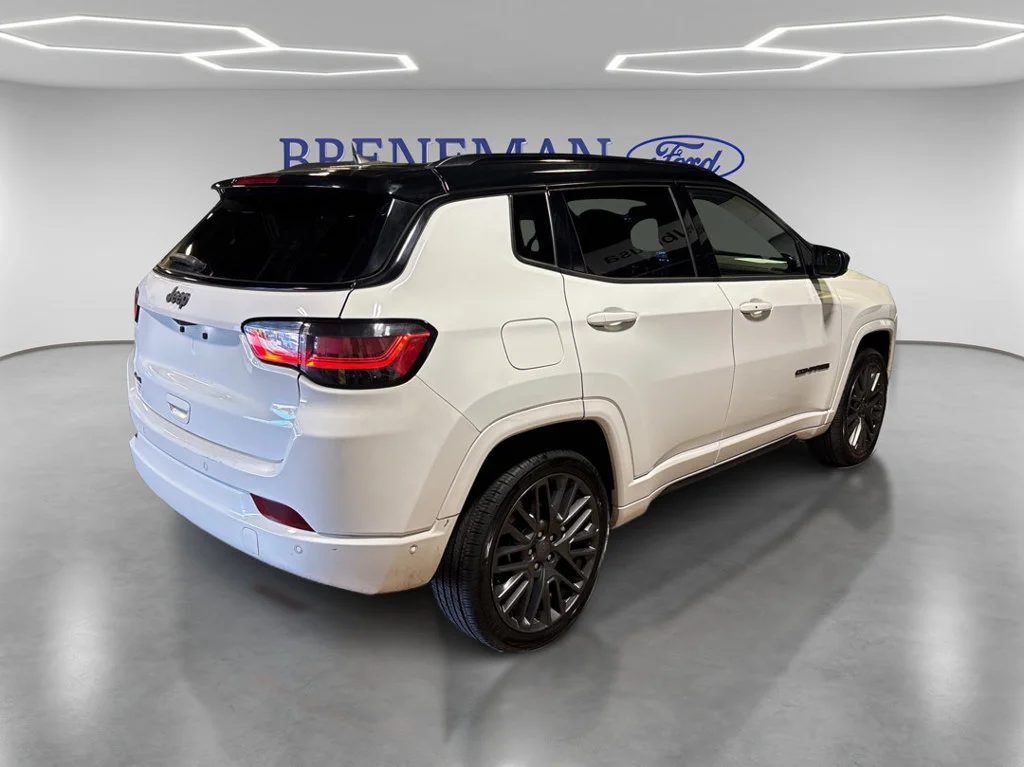 Used 2023 Bright White Clearcoat Jeep High Altitude image 6