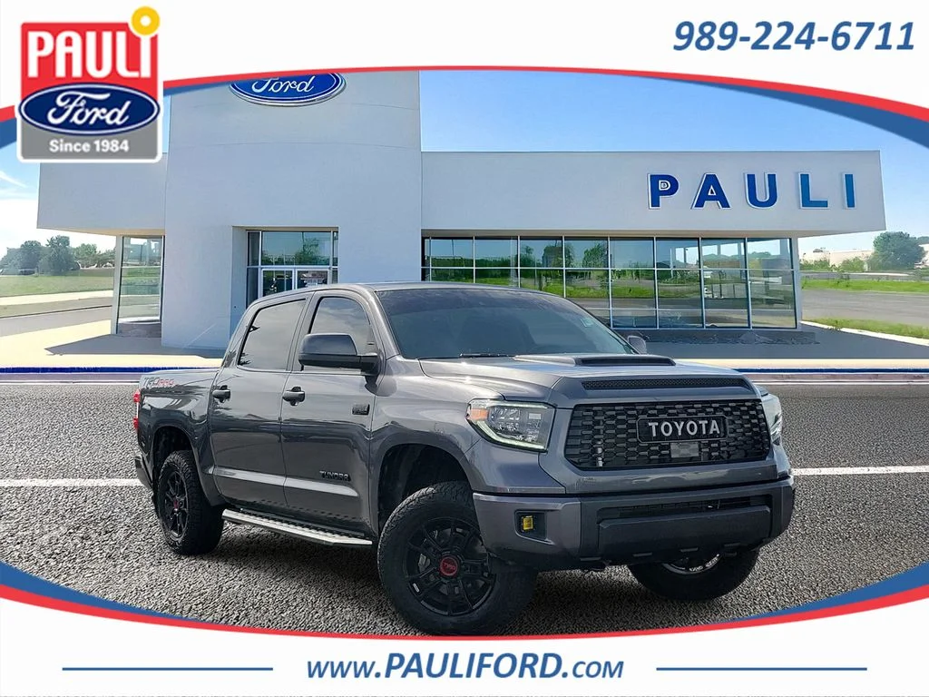 Certified Used 2021 Magnetic Gray Metallic Toyota TRD Pro image 1