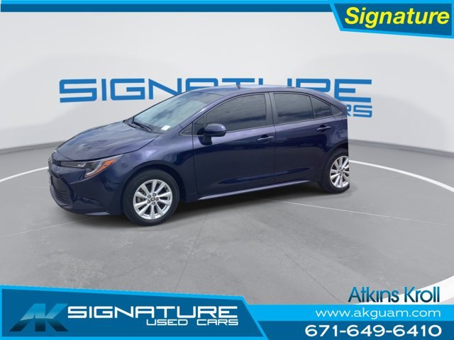 Used 2024 Blue Toyota LE image 5
