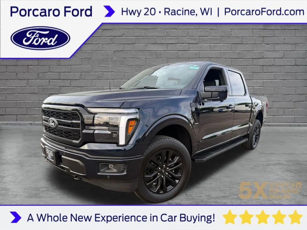 New 2026 Antimatter Blue Metallic Ford Lariat® image 1