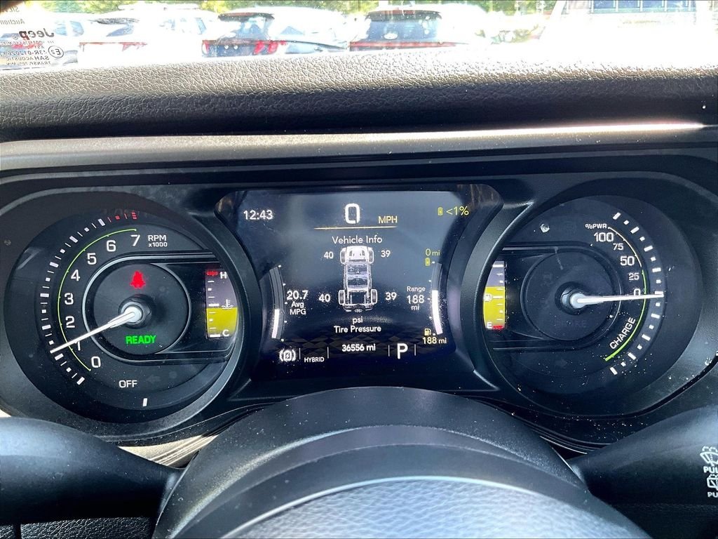 Used 2024 Silver Jeep Sport S 4xe image 24