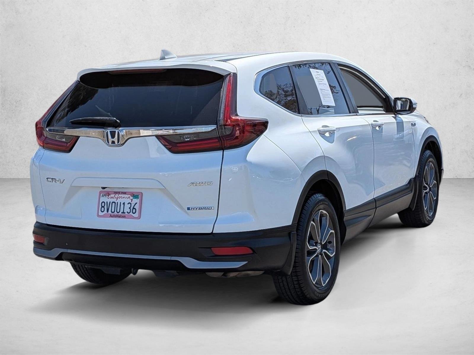 Used 2021 Platinum White Pearl Honda EX image 5