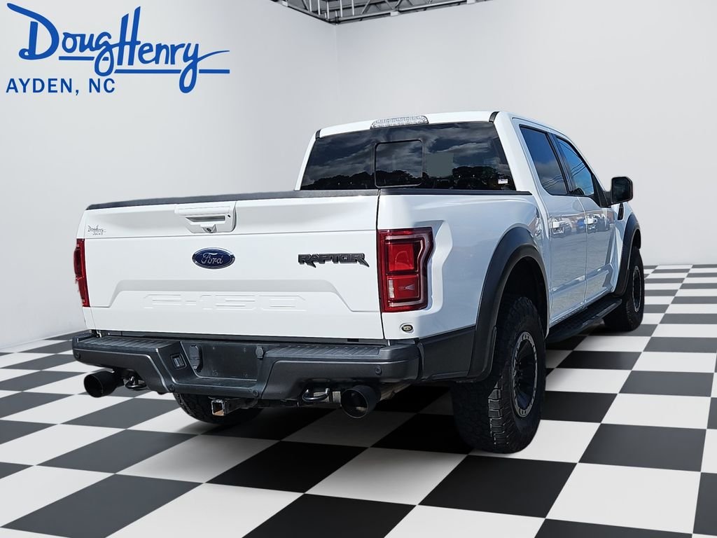 Used 2018 White Ford Raptor image 5