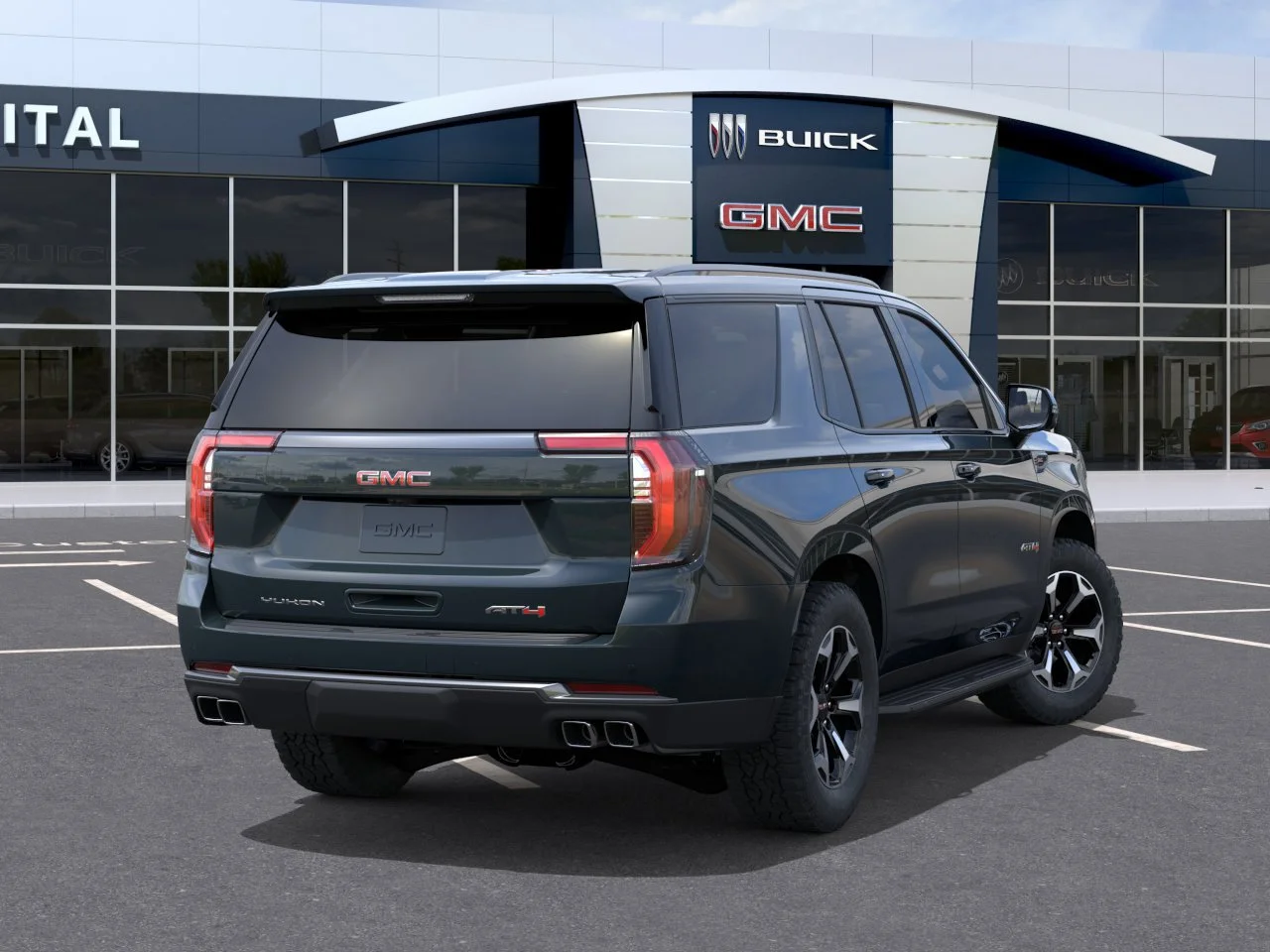 New 2026 MIDNIGHT PINE GMC AT4 image 5