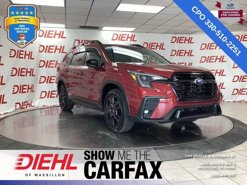 Used 2026 Red Subaru Onyx Edition Touring image 1