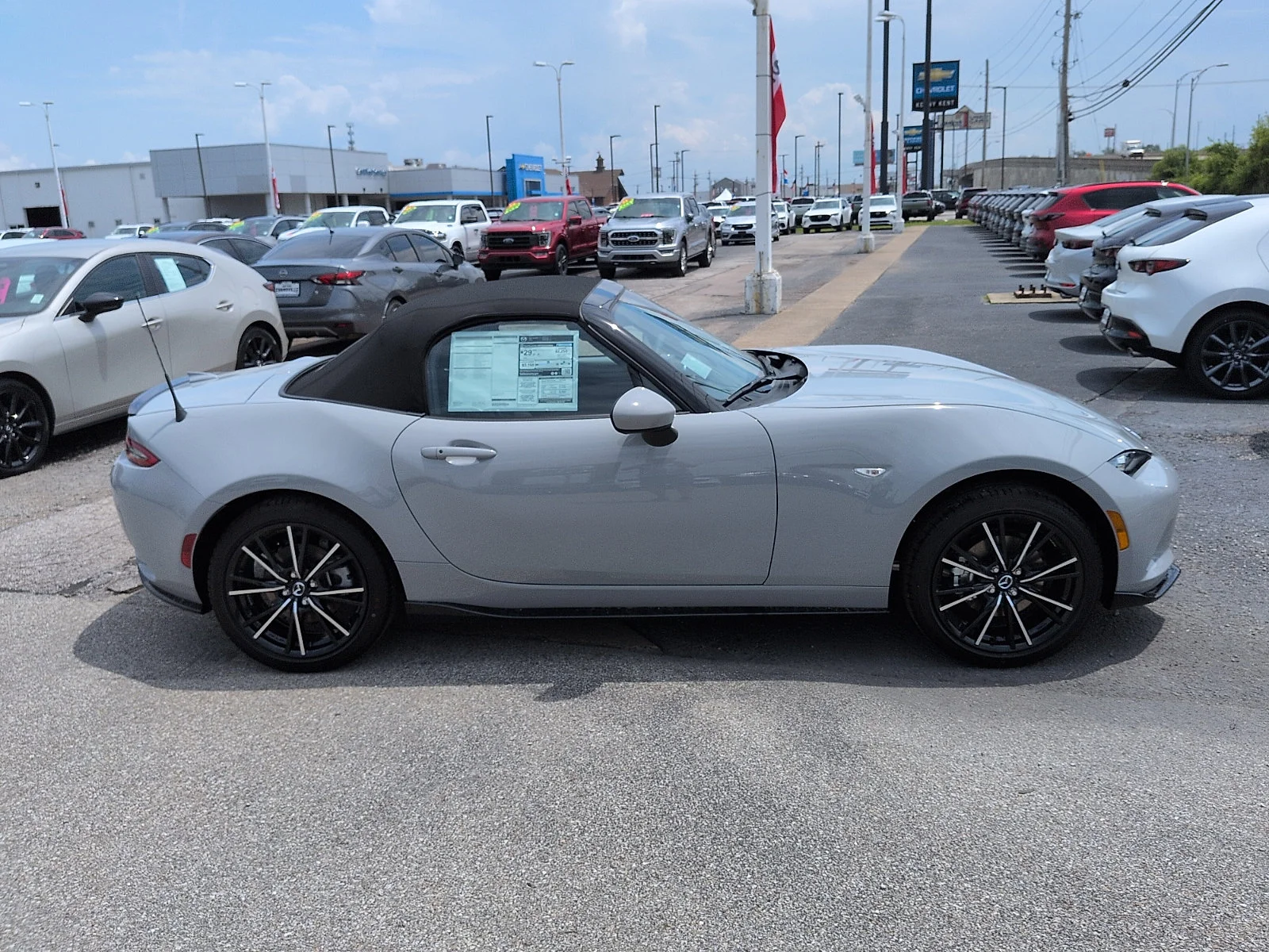 New 2026 Aero Gray Metallic Mazda Grand Touring image 2