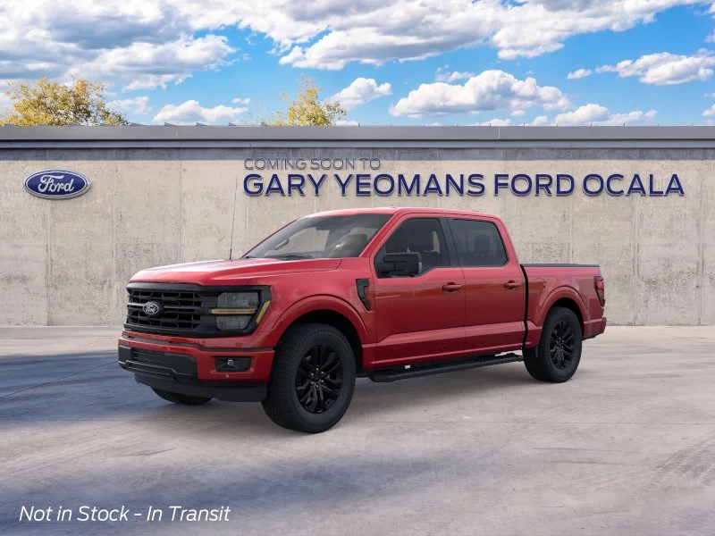 New 2026 Ruby Red Metallic Tinted Clearcoat Ford XLT image 1