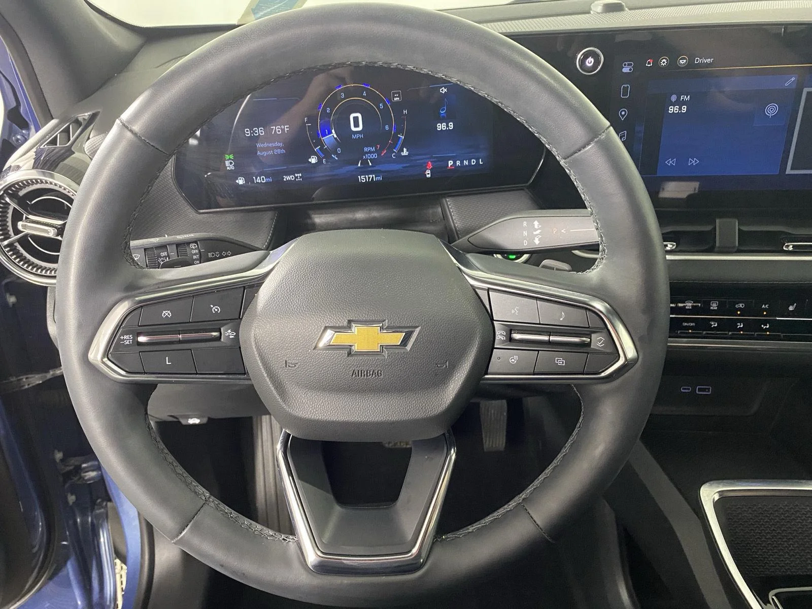 Used 2025 Lakeshore Blue Metallic Chevrolet AWD LT image 13